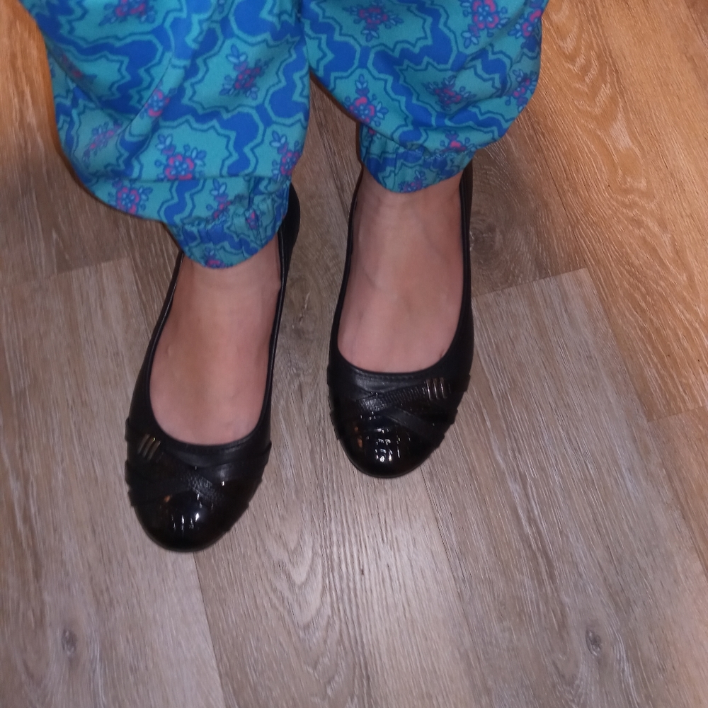 worn flats